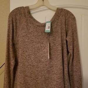 Nine Britton Sacramento Brushed Knit Top